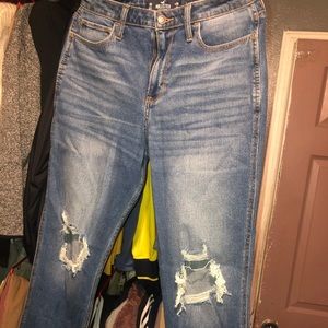 Hollister mom jeans